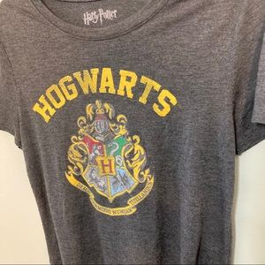 Harry Potter Hogwarts Crest Gray Women’s
